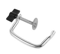HAKIDZEL Accessoire pour Pasta Maker en Alliage de Fer Argenté Pince de Fixation, Ouverture Maximale 7,5cm, Remplacement pour Machine à Pâtes Manuelle