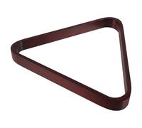 HAKIDZEL Accessoires de Billard Triangle en Bois Massif Cadre Portable pour Billard Anglais Placement Stable des Boules pour Environnement Professionnel 12,60 x 11,42 x 1,26 Pouces