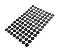 HAKIDZEL Autocollant de Marquage Rond pour Table de Billard, Feutre Noir | Papier Autocollant, Pose Rapide, Protège le Tissu, pour Exercices, Salles de Billard, Clubs