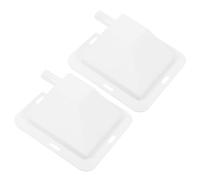 HAKIDZEL Bac de Récupération des Condensats Design Entonnoir Écoulement Fluide pour Climatiseurs en Plastique Blanc Trou de 1,2 Cm Maison