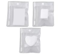 HAKIDZEL Bagues en Acier Inoxydable Palette de Mélange Pratique Ensemble de 3 et Facile à Porter pour Maquillage et Nail Art pour Femmes