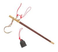 HAKIDZEL Balance Manuelle Traditionnelle en Bois Crochet Suspendu, Multifonction et Facile à Installer, Maison Cuisine Style Classique Chinois