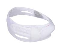 HAKIDZEL Bande de Lifting Visage en Tissu Blanc, Effet Raffermissant Élasticité, pour Affiner le Visage Lors Lecture Regardant la Télévision
