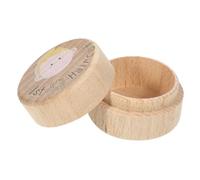 HAKIDZEL Boîte à Souvenirs Design Adorable en Bois pour Première Coupe de Cheveux Présent Mémoire Rangement Mignon Bébé Garçons Filles pour Décoration Nursery