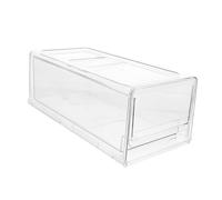 HAKIDZEL Boîte De Rangement Pour Congélateur Tiroir Moyen, Plastique Transparent, Boîte Réfrigérateur Coulissante, Organiseur La Cuisine Polyvalent, Utilisation Alimentaire Quotidienne