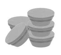 HAKIDZEL Bouchon d'étanchéité en caoutchouc, Bouchon de bac de récupération d'eau du climatiseur, lot de 5, 20 mm, pour tuyau d'évacuation, bouchon de trou de drainage