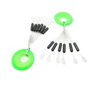 HAKIDZEL Bouchons de Pêche en Silicone Légers et Compacts pour Pêche en Mer et Rivière Accessoires Indispensables Lot de 100 Flotteurs