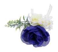 HAKIDZEL Boutonnière Mariage en Soie Chic Épingle Pratique, Décoration Élégante pour Engagements et Accessoires pour Mariée ou Demoiselle D'honneur