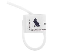 HAKIDZEL Brassard de Tensiomètre pour Animaux Tpu Réutilisable et Facile à Nettoyer Accessoire Vétérinaire pour Chats et Chiens Surveillance Précise Pression Artérielle