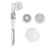 HAKIDZEL Brosse de Bain Électrique Étanche Légère Manche Long en Abs pour Voyage, Ensemble 1 Pièce Boule de Bain pour Nettoyage et Massage Corporel Couleur Aléatoire