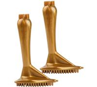 HAKIDZEL Brosse de Massage Magnétique 2 Pièces en Abs pour Massage Manuel des Points D'acupuncture, Fatigue, pour Épaules et Pieds à Domicile