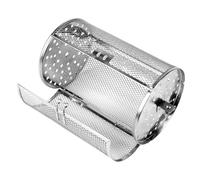 HAKIDZEL Cage Four Électrique de Torréfaction Rotative en Acier Inoxydable 14x23 Cm pour des Noix pour Réunions de