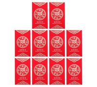 HAKIDZEL Cartes D'invitation de Mariage en Papier Ambiance Romantique Lot de 10 Style Chinois Ferme et Adapté aux Fêtes Lors de Mariages