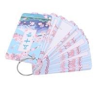 HAKIDZEL Cartes Flash Hiragana et Katakana pour Débutants 1 Jeu de 46 Cartes en Papier Léger Alphabet Japonerie pour Apprentissage Rapide et Exercices de Prononciation Utilisation