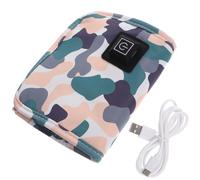 HAKIDZEL Chauffe-biberon Portable USB de Voyage pour Bébé, Chauffe-biberon de Voyage en Pc, Chauffe-bouteille Pratique et Homogène pour Fête Estivale