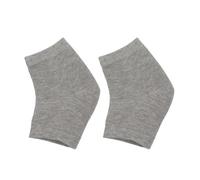 HAKIDZEL Chaussettes à Talon Gel Orteils Ouverts Hydratantes en Nylon Anti-dérapantes et Protectrices pour Talons Secs et Fissurés, pour Soins Spa