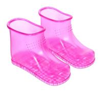 HAKIDZEL Chaussures de Bain Massantes Hautes en Pvc Semelle de Massage Facile à Nettoyer, Grosse Taille 45, pour Usage Extérieur et Salle de Bain Plusieurs styles