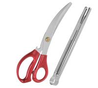 HAKIDZEL Ciseaux Cuisine 2pcs et Pinces à Viande en Acier Inoxydable Kit Barbecue Ustensiles Multifonction Ouvre-bouteille ou pour Dîner Fête