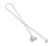 HAKIDZEL Collier Commémoratif Bébé en Alliage de Zinc, Argenté | Gravure Sentimentale, Souvenir de Croissance, Finition Soignée, Usage Personnel et Banquet, Présent Naissance