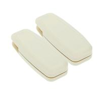 HAKIDZEL Connecteur de Cordon pour Store Vertical en Pom Beige, 2 Pièces, Poignée Élégante et Polyvalente pour Bureau et Hôtel, Usage Solide