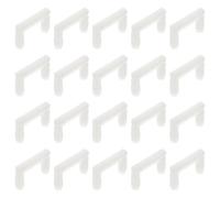 HAKIDZEL Connecteurs Rapides Légers et Flexibles pour Meubles de U en Plastique 50pcs pour Usage Personnel ou Professionnel