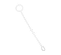 HAKIDZEL Corde de Protection pour Théière en Silicone Blanc, Accessoire Sûr et Résistant Rupture, pour Usage Quotidien et Cérémonie de Thé