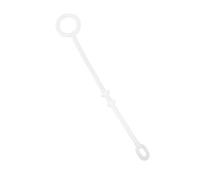 HAKIDZEL Corde de Protection pour Théière en Silicone Blanc, Accessoire Sûr et Résistant Rupture, pour Usage Quotidien et Cérémonie de Thé
