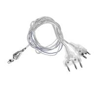 HAKIDZEL Cordon de Fleuret D'escrime Professionnelle en Fil Électrique Transparent, Équipement Essentiel pour Masque D'escrime, Adapté à L'entraînement Compétitions