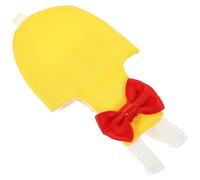 HAKIDZEL Couches pour Oiseaux de Compagnie Confortables en Coton Léger Jaune pour Perruches et Perroquets, Combinaison de Vol Créative et Élégante pour Propriétaires d'animaux