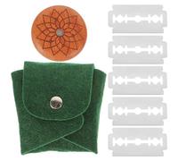 HAKIDZEL Couteau Rainurer en Bois et Acier Inoxydable, Facile et Confortable à Utiliser, Outil de Coupe Fabrication de Maison Façonnage de Pâte