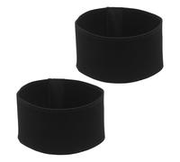 HAKIDZEL Couvre-Chaussures de Skate Noir pour Patinage Artistique et Vitesse, Protection Étanche en Caoutchouc et Tissu Élastique, Portable pour Garçon et Filles et Femmes Lors du