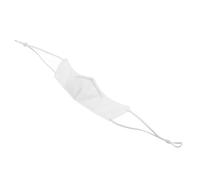 HAKIDZEL Couvre-nez en Tissu Non Tissé Blanc, Protection Nez Hiver Confortable et Facile à Utiliser pour Activités Extérieures et Voyage