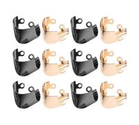 HAKIDZEL Couvre-talons en Métal pour Chaussures à Talons Hauts, Embouts de Protection Invisibles et Résistants, Lot de 6 Paires pour Usage Quotidien et Événements Formels