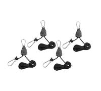 HAKIDZEL Crochets de Suspension pour Lampes de Culture Lot de 4 Réglables Accessoires de Jardinage Support Robuste Utilisation Solide