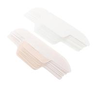 HAKIDZEL Doublures Anti-transpiration Jetables 24pcs en Tissu Non Tissé Forme Courbée Absorption de Sueur Ajustement Proche pour Discours Publics et Fêtes