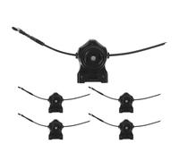 HAKIDZEL Ensemble de 5 toupies avec Lanceur et mécanisme à Ficelle, pour Un Jeu de Combat et de Lancement Amusant, idéal pour Les Enfants et Les fêtes.