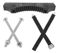 HAKIDZEL Ensemble Stabilisateur d'Échelle Sangles de Fixation et Vis, Housse Extensible pour Poteaux, Accessoire Pratique pour Travaux de Rénovation et Professionnels du Bâtiment