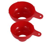 HAKIDZEL Entonnoir Cuisine à Large Ouverture 2pcs en Pp Réutilisable, Facile à Tenir, pour Confiture et Liquide, Large Embouchure pour Transfert Précis