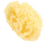 HAKIDZEL Éponge de Exfoliante Légère et Douce pour Garçon et Filles en Matière Éponge Naturelle Couleur Kaki, Accessoire Bain Soin du Corps