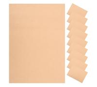 HAKIDZEL Feuilles de Papier Braille Khaki pour Amélioration des Compétences Lot de 10 pour Écriture en Braille Papier Portable en Vrac pour Éducation