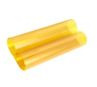 HAKIDZEL Film Décoratif pour Fenêtres en Pet Jaune Résistant à l'usure Installation Facile, pour Ambiance Professionnelle et Éclairage Paysager