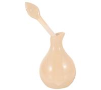 HAKIDZEL Flacon de Parfum en Céramique Blanche 100ml, Design Chic | Salle de Bain et Bibliothèque, Stockage et Versement de Liquides, Décoration Élégante