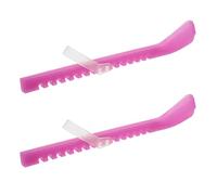HAKIDZEL Housse de Protection pour Lames de Patins à Glace, Caoutchouc Violet, compacte et élastique, 1 Paire, idéale pour Patineurs transportant Leurs Patins en ou Valise