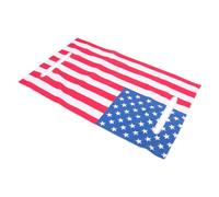 HAKIDZEL Housse de Siège pour Voiturette de Golf, Drapeau, Deux Places | Microfibre Superfine, Lavable et Résistante à L’usure, pour Chariot de Golf ou Visite, Rouge