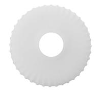 HAKIDZEL -jour et Verre Dépoli à Rayures à pour Douille Compatible Large Robuste pour Lampe de Table Éclairage Suspendu Domicile