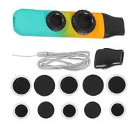 HAKIDZEL Kazoo à Double Embouchure Réglage de Tonalité, Plastique Léger, Ensemble Portable pour Éveil Musical des Garçon et Filles Ukulélé et Autres Instruments