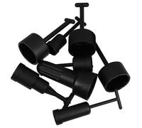 HAKIDZEL Kit 8 Douilles Plastique E14 E26 E27 G9 pour Suppression Collier Support Lampe, Outil Polyvalent pour Électricien et Bricoleur en Réparation Luminaire