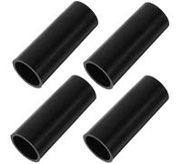HAKIDZEL Kit de Réparation Accessoires Essentiels pour Saxophone Alto 4 Manchons en Silicone Noir pour Prévenir Fuites D'air et Assurer une