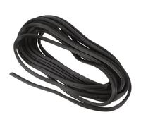 HAKIDZEL Kit de Réparation de Spline D'écran pour Moustiquaire de Fenêtre, Bande en Caoutchouc Thermoplastique Noire, Rigide et Résistante pour Fixation Solide