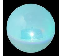HAKIDZEL Lampes Flottantes Solaires LED Blanches Étanches Ip65 Changement de Couleur pour Décoration Jardin et Piscine en Plastique Léger 1,2v 600ma
